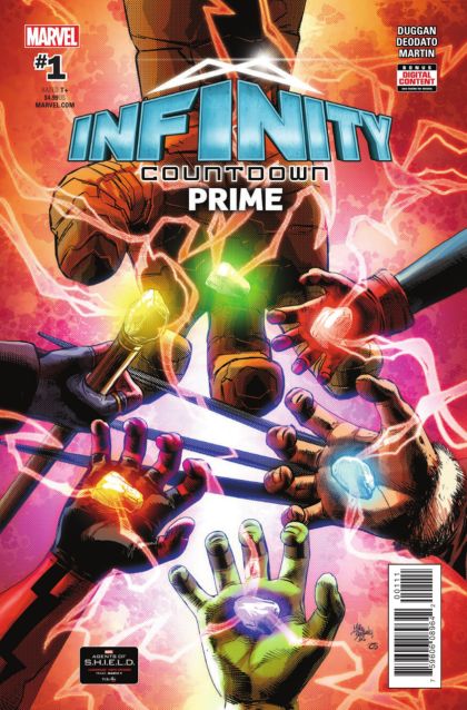 Infinity Countdown: Prime #1A Mike Deodato Jr. & Frank Martin Regular Cover
