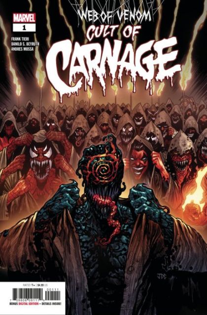 Web of Venom: Cult of Carnage #1A Regular Josh Cassara Cover
