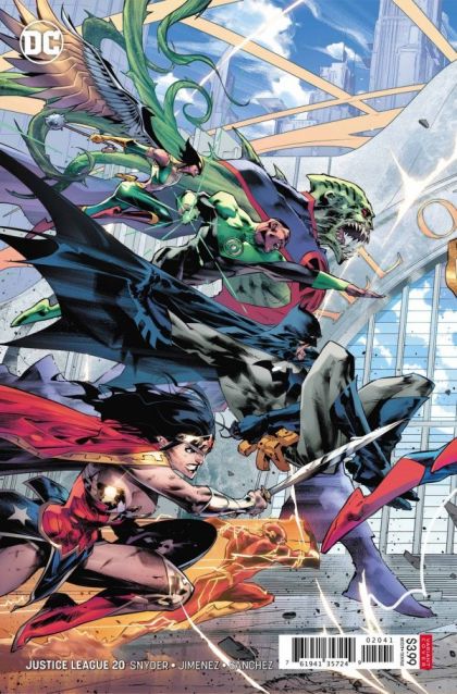 Justice League, Vol. 3 #20D Jorge Jimenez Connecting Variant
