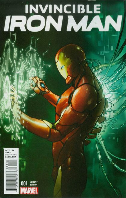 Invincible Iron Man, Vol. 2 #1AJ Sara Pichelli Young Guns Variant