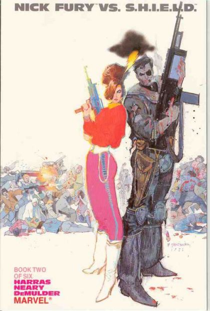 Nick Fury vs. S.H.I.E.L.D. #2 Bill Sienkiewicz Cover