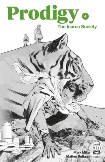 Prodigy: The Icarus Society #4B Matteo Buffagni B&W Variant