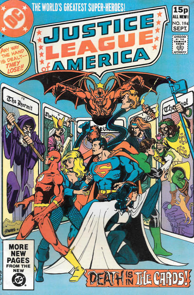 Justice League of America, Vol. 1 #194C UK Price Variant