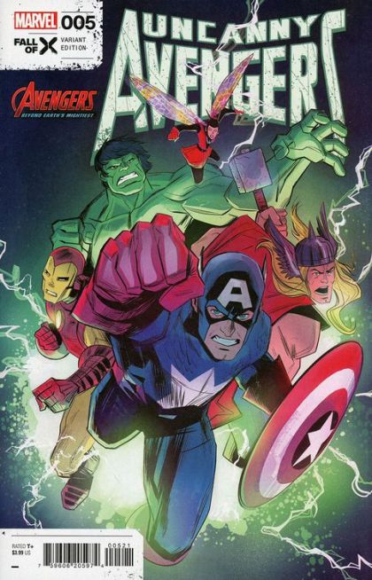 Uncanny Avengers, Vol. 4 #5B Nik Virella Avengers 60th Anniversary Variant