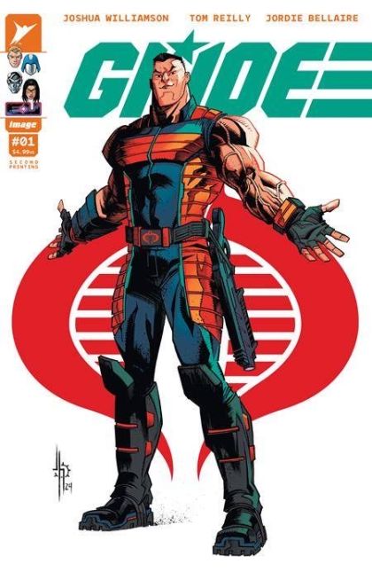G.I. Joe, Vol. 1 (Image) #1BT 2nd Printing Jason Howard Variant