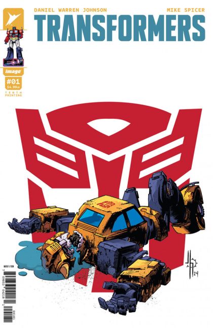 Transformers (Image) #1CI 10th Printing Jason Howard Variant