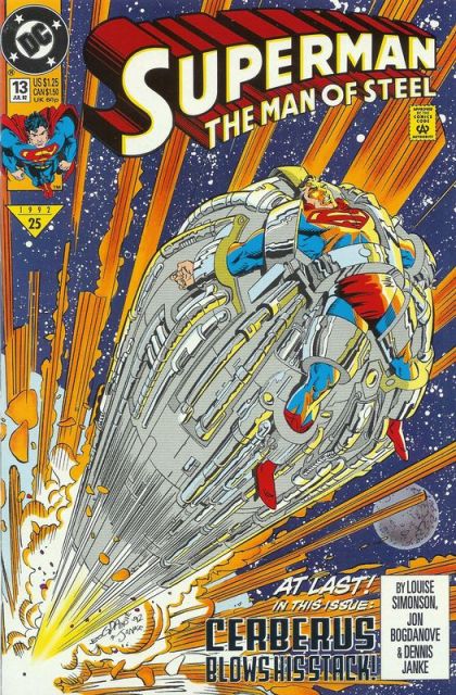 Superman: The Man of Steel #13A Direct Edition