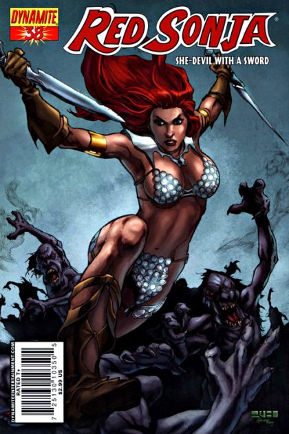 Red Sonja, Vol. 1 (Dynamite Entertainment) #38A Mel Rubi Cover
