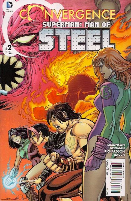 Convergence: Superman Man Of Steel #2A Walter Simonson Regular Cover