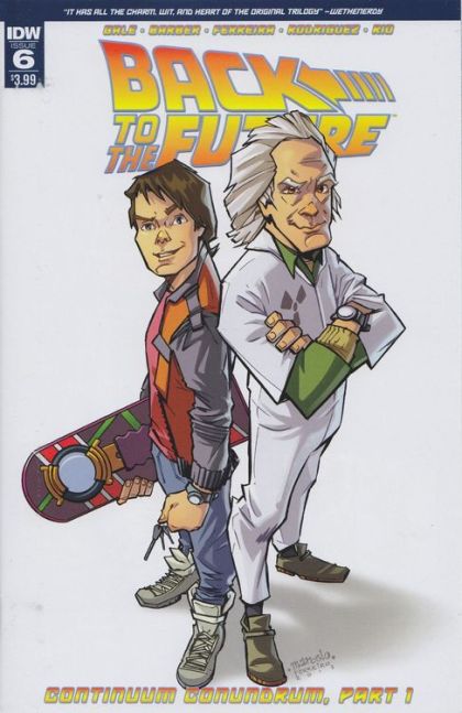 Back To The Future (IDW Publishing) #6A Dan Schoening Regular