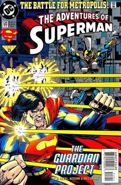 The Adventures of Superman #513A Direct Edition