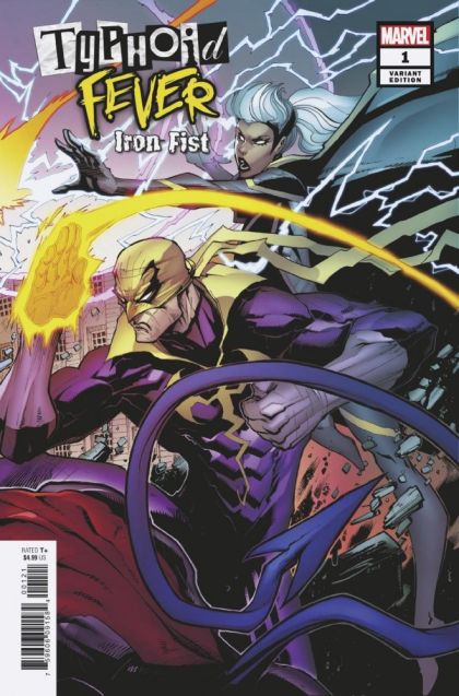 Typhoid Fever: Iron Fist #1B Variant Gerardo Sandoval Connecting Cover