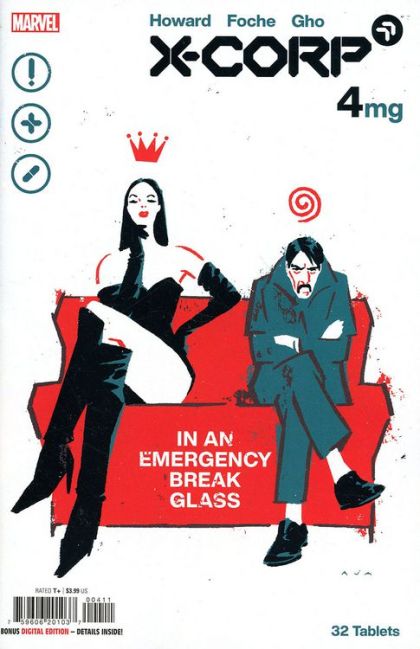 X-Corp, Vol. 1 #4A David Aja