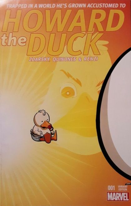 Howard the Duck, Vol. 4 #1P Chip Zdarsky - Evolution of Howard - Baby