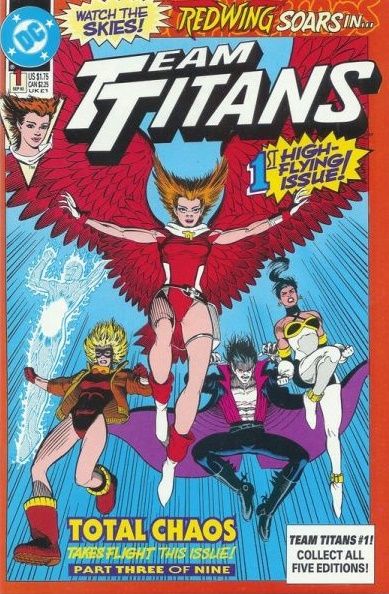 Team Titans #1C Redwing Cover