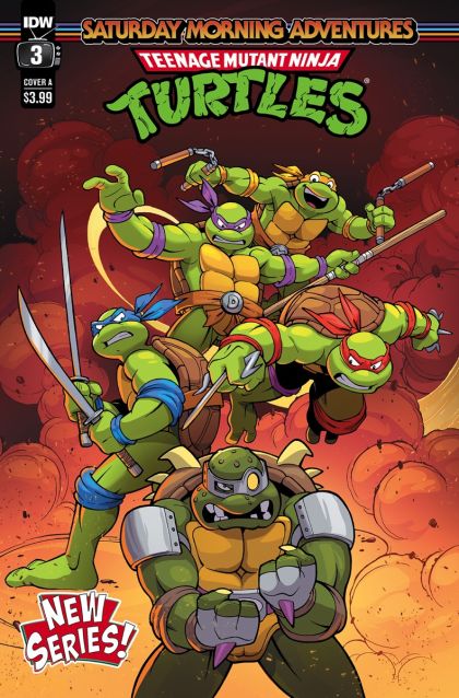 Teenage Mutant Ninja Turtles: Saturday Morning Adventures Continued #3A Tim Lattie Regular