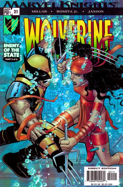 Wolverine, Vol. 3 #21A Direct Edition