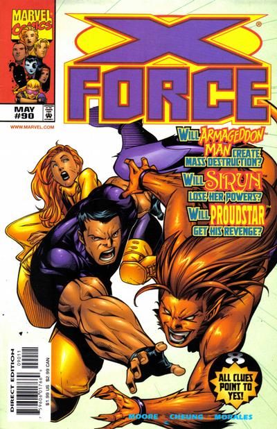 X-Force, Vol. 1 #90A Direct Edition