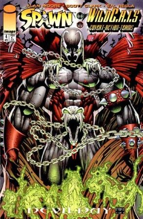 Spawn / WildC.A.T.s #4A Direct Edition