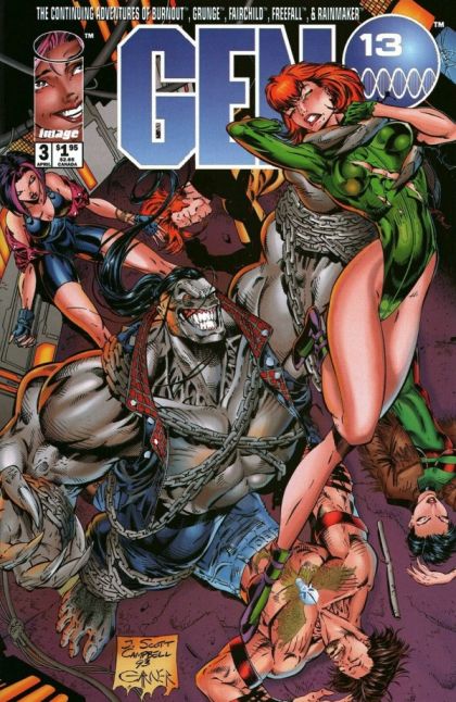 Gen 13, Vol. 1 (1994) #3A J. Scott Campbell Regular