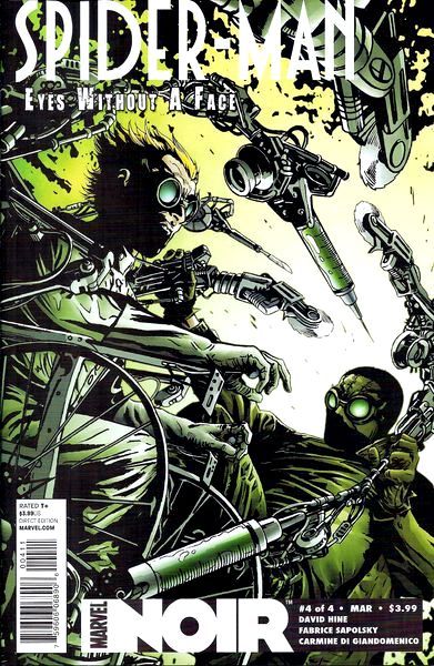 Spider-Man Noir: Eyes Without A Face #4A Patrick Zircher Regular Cover