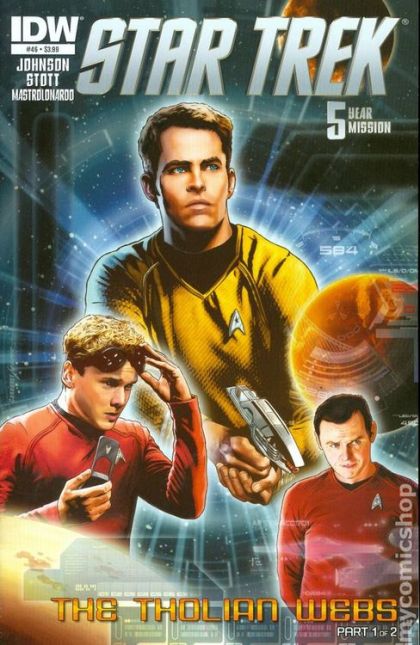 Star Trek #46A Regular Joe Corroney Cover