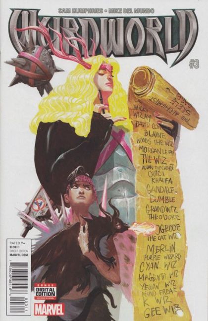 Weirdworld, Vol. 2 #3A Regular Mike Del Mundo Cover