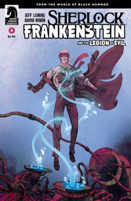 Sherlock Frankenstein and the Legion of Evil #4A Regular David Rubin Cover