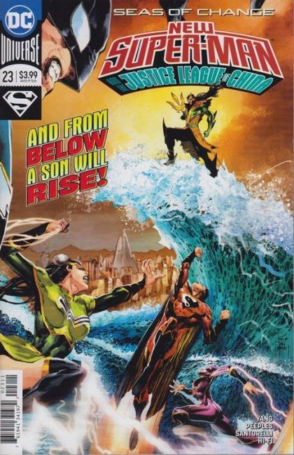 New Super-Man and the Justice League of China #23A Regular Philip Tan Cover