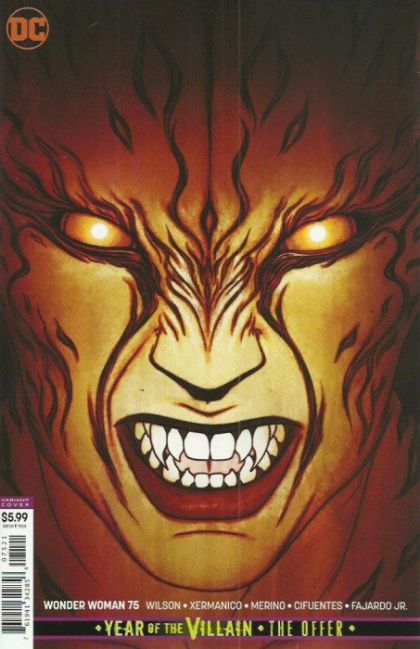 Wonder Woman, Vol. 5 #75B Jenny Frison Variant