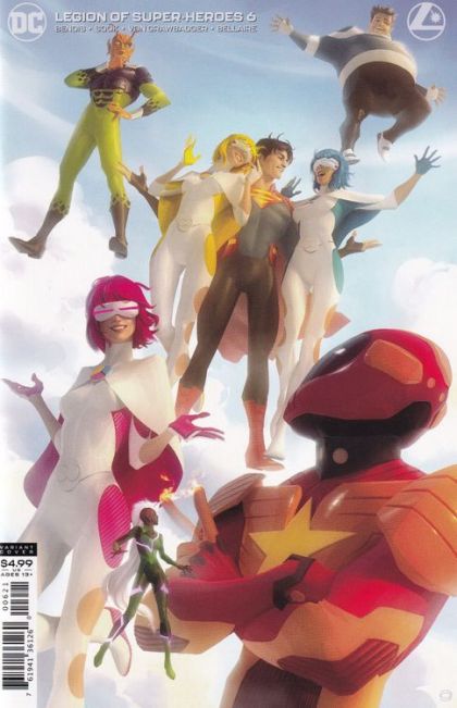Legion of Super-Heroes, Vol. 8 #6B Alex Garner Cardstock Variant Cover