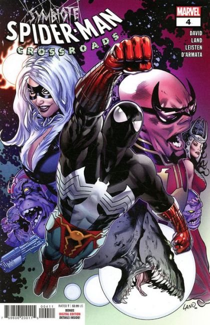 Symbiote Spider-Man: Crossroads #4A Regular Greg Land Cover