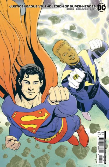Justice League vs. The Legion of Super-Heroes #1B Travis Moore Variant