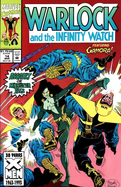 Warlock and the Infinity Watch #14A Direct Edition