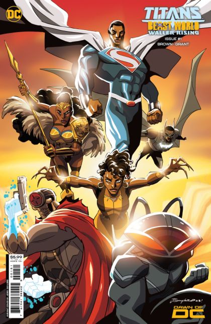 Titans: Beast World - Waller Rising #1C Jerry Gaylord Variant