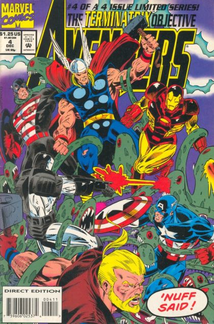 The Avengers: The Terminatrix Objective #4A Direct Edition