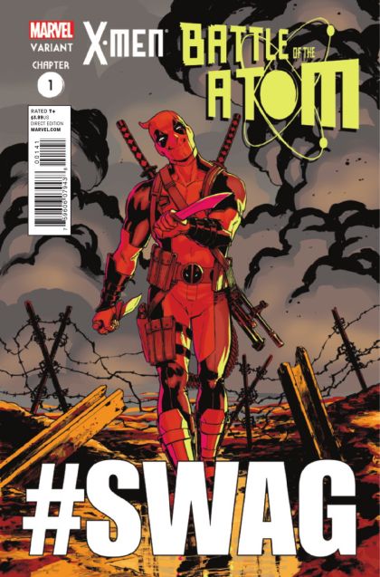 X-Men: Battle of the Atom #1D David López Deadpool Variant