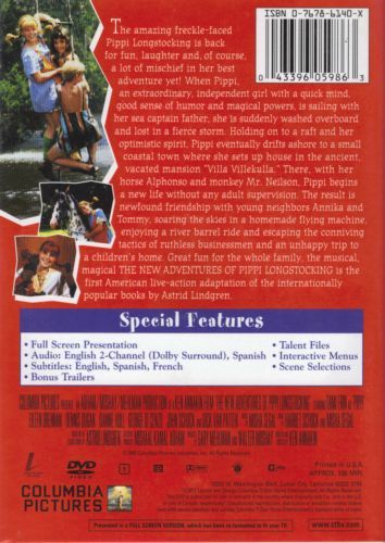 The New Adventures of Pippi Longstocking (1988) - DVD