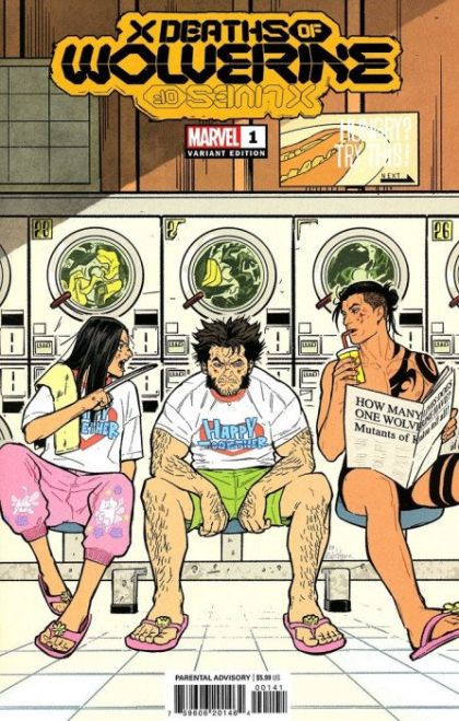 X Deaths of Wolverine #1D Rickie Yagawa Anime Style Variant [1:25]