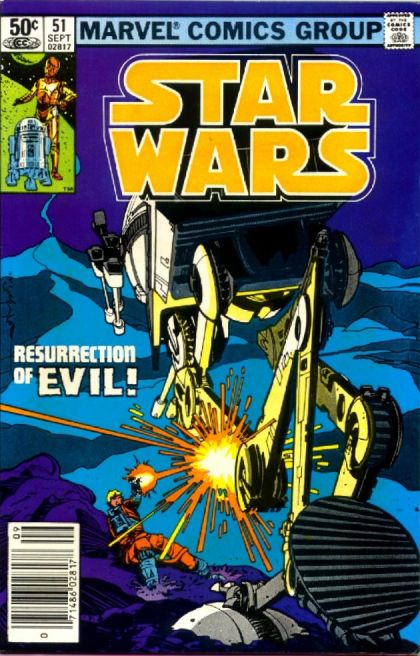 Star Wars, Vol. 1 (Marvel) #51B Newsstand Edition