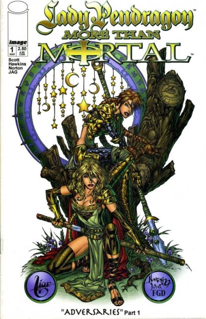 Lady Pendragon / More Than Mortal #1B Variant Cover