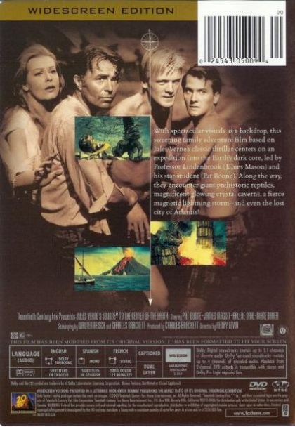 Journey to the Center of the Earth (1959) - DVD