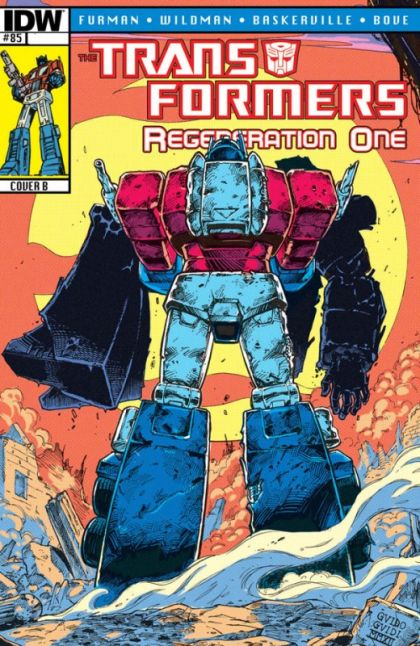 The Transformers: Regeneration One #85B Guido Guidi Cover
