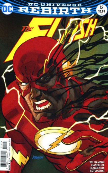Flash, Vol. 5 #12B Variant Dave Johnson Cover