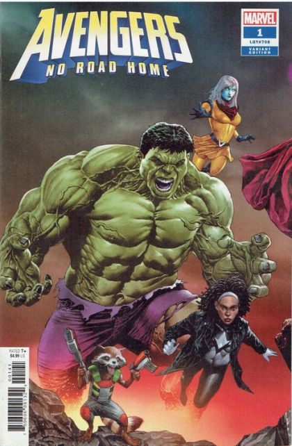 Avengers: No Road Home #1D Variant Mico Suayan Connecting Cover