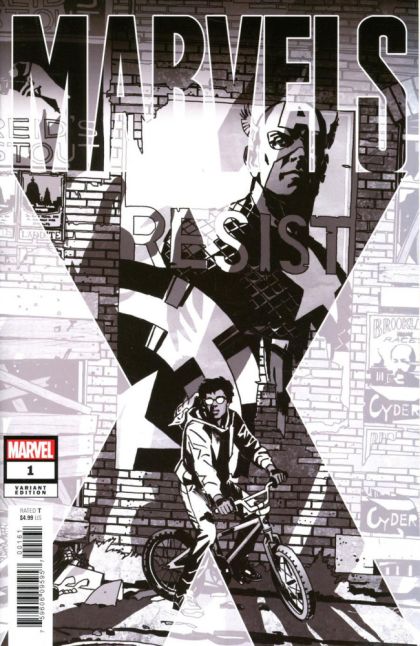 Marvels X #1F Incentive John Paul Leon Party Sketch Cover