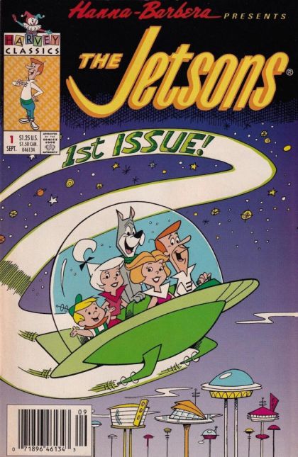 The Jetsons (Harvey Comics) #1B Newsstand Edition