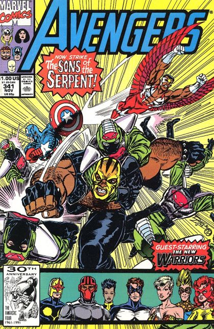 The Avengers, Vol. 1 #341A Direct Edition