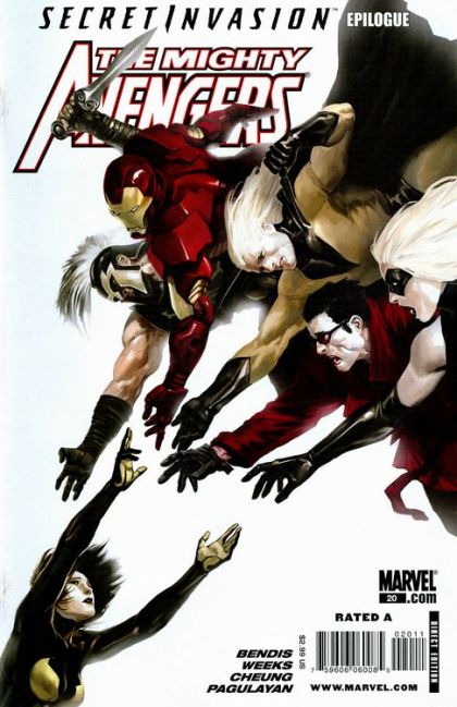 Mighty Avengers, Vol. 1 #20A Marko Djurdjević Regular