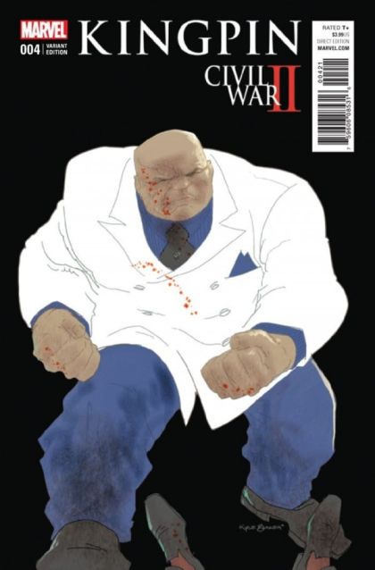 Civil War II: Kingpin #4B Variant Kyler Baker Cover